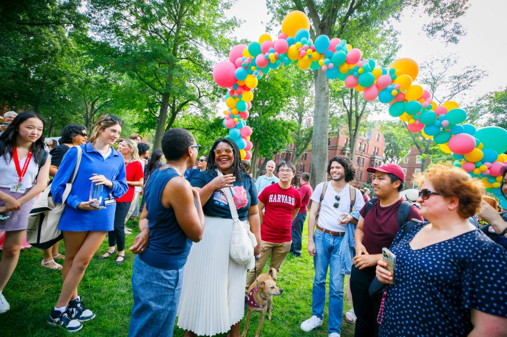 Claudine Gay as an ice cream social