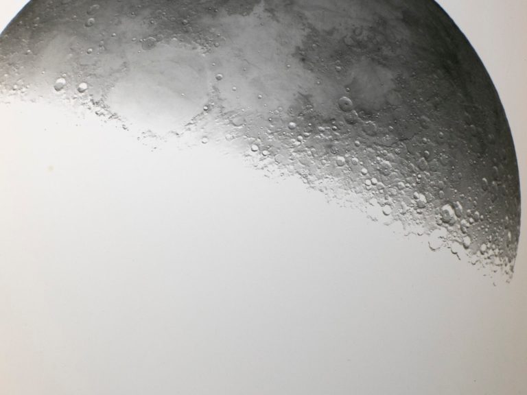 A sketch of the moon