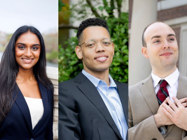 Three Harvard students