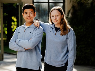 Skye Lam and Vienna Sparks