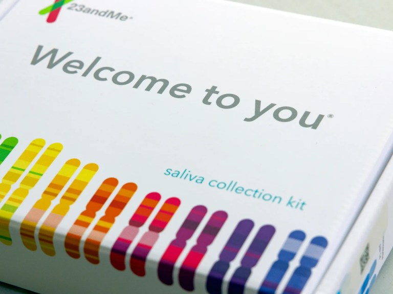 A box from 23andme